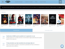 Tablet Screenshot of estrenosdepeliculasonline.com